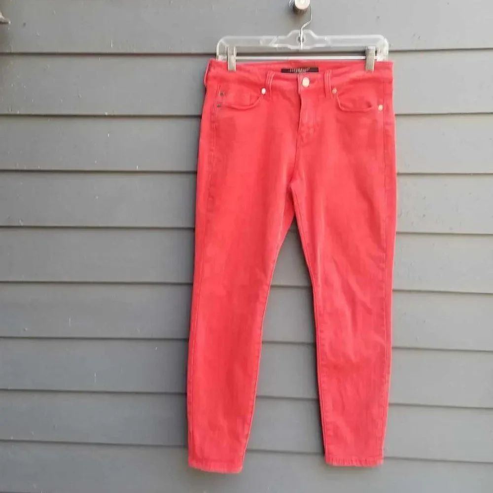 Liverpool Red The Crop Jeans size 6/28 Petite